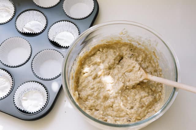 banana Oat muffins